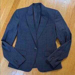 Theory women’s Dark Grey Blazer 2